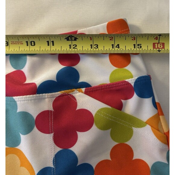 B SKINZ Women Tennis/Golf Performance Skort Medium Colorful Print Skirt Athletic - Picture 8 of 9